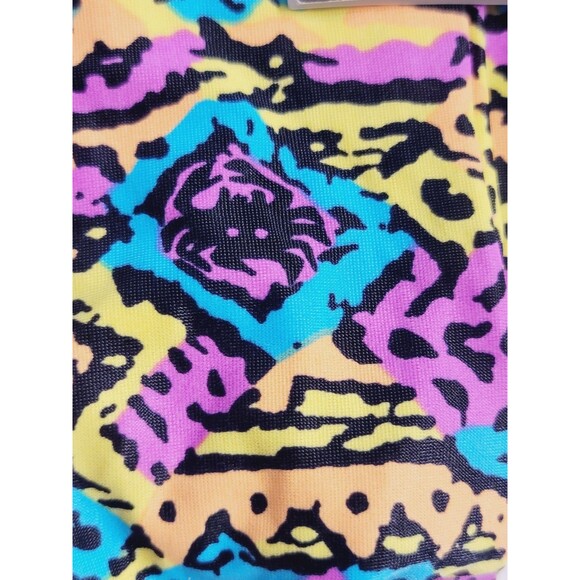 GK Elite VTG 80s Oceanic Memphis Geometric Leotard Long Sleeve Size AM Adult M - Picture 13 of 16